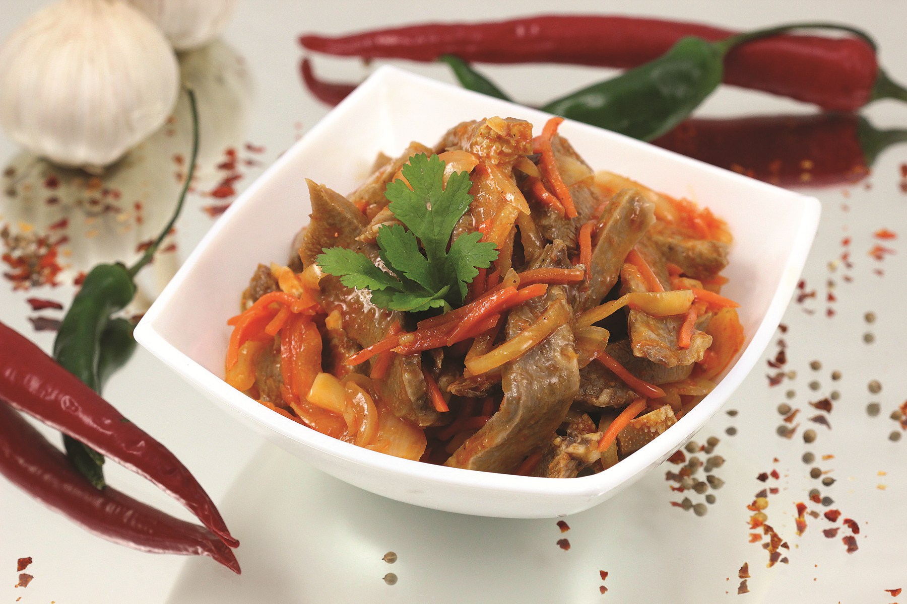 Заправка для моркови Острая